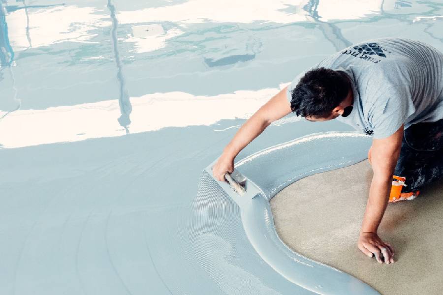 sky blue epoxy